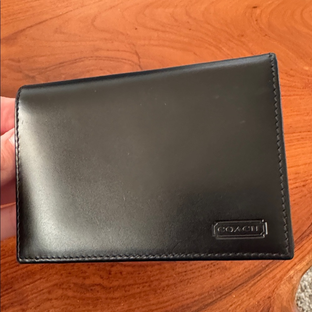 Coach Black Leather Wallet - Picture 8 of 8